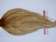 4057 Whiting Dry Fly Hackle, Gold Grade Rooster Cape Barred Medium Ginger Ties Size 10-24