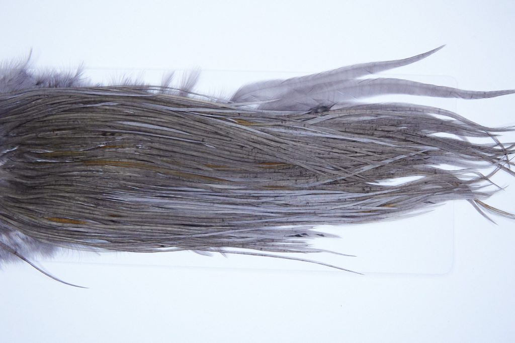 4072 Whiting Dry Fly Hackle, Pro Grade Rooster Saddle Dark Dun Ties Size 14