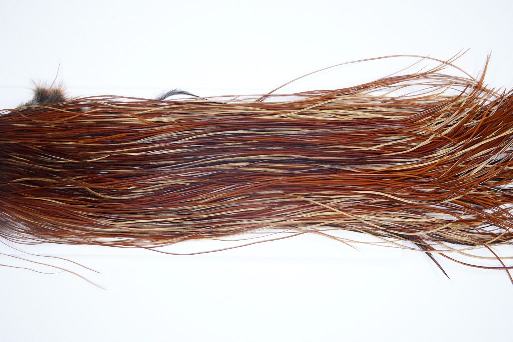 4149 Whiting Dry Fly Hackle, Platinum Grade Midge Saddle Brown Ties Size 18-22