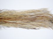 4155 Hebert Dry Fly Hackle, Gold Grade Rooster Saddle Light Ginger Dun Ties Size 12-14