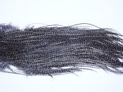 4084 Whiting Dry Fly Hackle, Bronze Grade Rooster Saddle Grizzly Medium Dun Ties Size 14-16