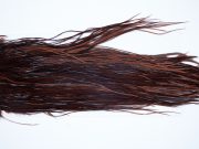 4119 Whiting Dry Fly Hackle, Bronze Grade Rooster Saddle Coachman Brown Ties Size 14-16