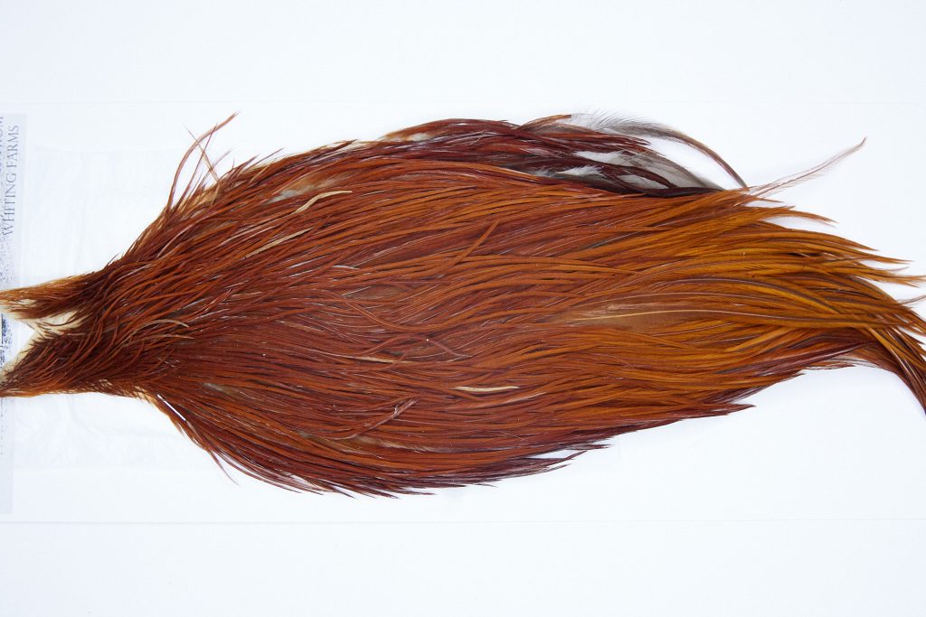 4168 Beaverkill Dry Fly Hackle, Rooster Cape Brown Ties Size 8-22