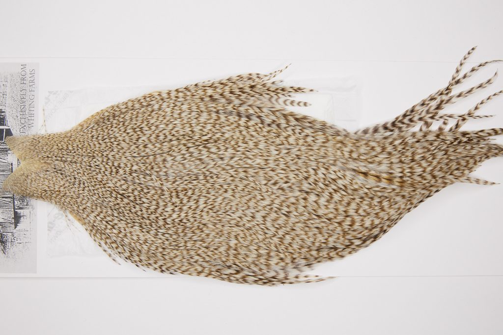 4239 Beaverkill Dry Fly Hackle, Rooster Cape Variant Ties Size 8-20