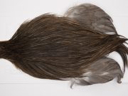 4271 Beaverkill Dry Fly Hackle, Rooster Cape Dark Grey Dun Ties Size 8-20
