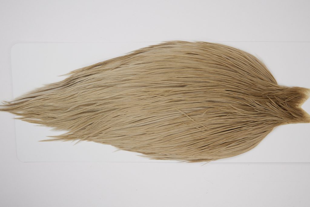 4333 JimsFlyCo Dry Fly Hackle Grade 2 Rooster Cape Medium Dun Ties Size 10-20