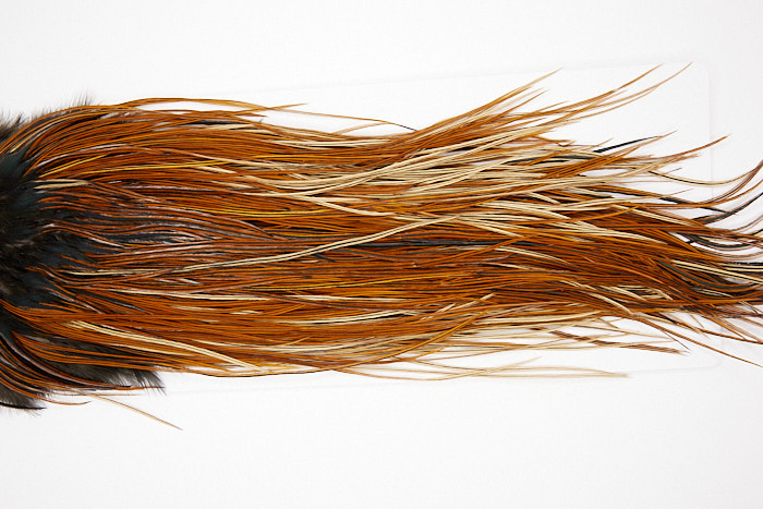 4458 Whiting Dry Fly Hackle Pro Grade Rooster Saddle Furnace Ties Size 16-18