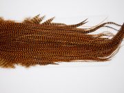 4472 Whiting Dry Fly Hackle Bronze Grade Rooster Saddle Grizzly Golden Brown Ties Size 12-16