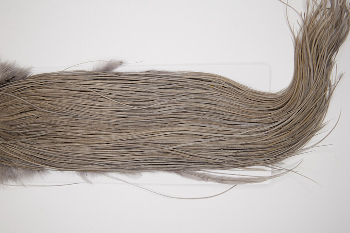 4487 Whiting Dry Fly Hackle Gold Grade Rooster Saddle Medium Dun Ties Size 14-18