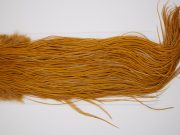 4490 Whiting Dry Fly Hackle Gold Grade Rooster Saddle Medium Ginger Ties Size 14-18