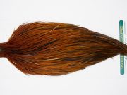 4497 Hebert Dry Fly Hackle Pro Grade Rooster Cape Medium Brown Ties Size 10-22