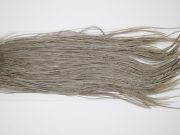 4510 Hebert Dry Fly Hackle Pro Grade Rooster Saddle Medium Grey Dun Ties Size 12-14