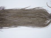 4530 Hebert Dry Fly Hackle Bronze Grade Rooster Saddle Medium Grey Dun Ties Size 12-14