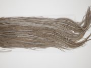 4533 Hebert Dry Fly Hackle Bronze Grade Rooster Saddle Medium Grey Dun Ties Size 10-12