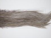 4535 Hebert Dry Fly Hackle Bronze Grade Rooster Saddle Medium Grey Dun Ties Size 10-14