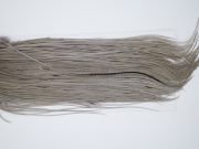 4537 Hebert Dry Fly Hackle Bronze Grade Rooster Saddle Medium Grey Dun Ties Size 12-14