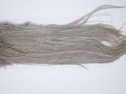 4538 Hebert Dry Fly Hackle Bronze Grade Rooster Saddle Medium Grey Dun Ties Size 12-14