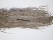 4539 Hebert Dry Fly Hackle Bronze Grade Rooster Saddle Medium Grey Dun Ties Size 12-16