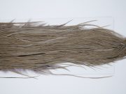 4541 Hebert Dry Fly Hackle Bronze Grade Rooster Saddle Medium Grey Dun Ties Size 14-16