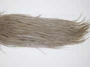 4551 Hebert Dry Fly Hackle Bronze Grade Rooster Saddle Medium Grey Dun Ties Size 12-14