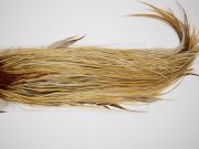 4558 Hebert Dry Fly Hackle Gold Grade Rooster Saddle Light Ginger Dun Ties Size 12-14