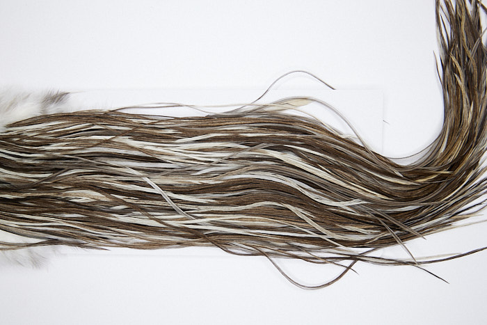 4571 Hebert Dry Fly Hackle Gold Grade Rooster Saddle Unique Variant Ties Size 10-14