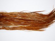4572 Hebert Dry Fly Hackle Gold Grade Rooster Saddle Light Brown Ties Size 12-16