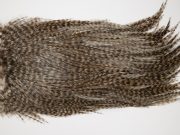 4679 Coq De Leon Dry Fly Hackle Bronze Grade Rooster Saddle Grizzly Pardo