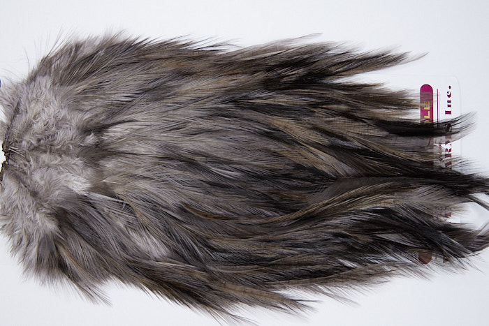 4693 Coq De Leon Dry Fly Hackle Bronze Grade Rooster Saddle Dun