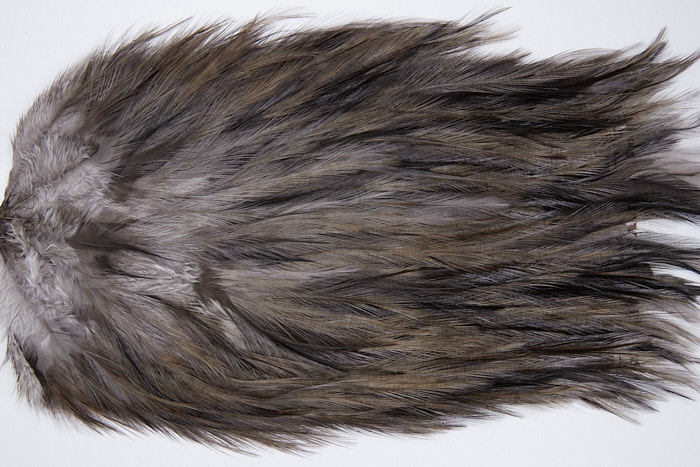 4694 Coq De Leon Dry Fly Hackle Bronze Grade Rooster Saddle Dun