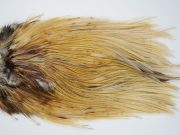 4701 Coq De Leon Dry Fly Hackle Bronze Grade Rooster Saddle Medium Ginger