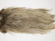 4711 Coq De Leon Dry Fly Hackle Silver Grade Rooster Saddle Cream Badger