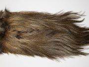 4724 Coq De Leon Dry Fly Hackle Silver Grade Rooster Saddle Dun