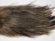 4726 Coq De Leon Dry Fly Hackle Silver Grade Rooster Saddle Dun