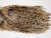 4729 Coq De Leon Dry Fly Hackle Silver Grade Rooster Saddle Dun