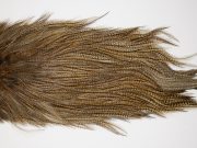 4734 Coq De Leon Dry Fly Hackle Silver Grade Rooster Saddle Light Pardo
