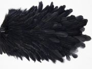 WHS10 Whiting Wet Fly Hen Saddle Black