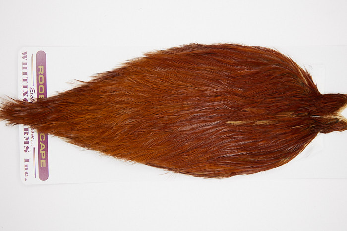 4592 Coq De Leon Dry Fly Hackle None Rooster Cape Brown Ties Size NA