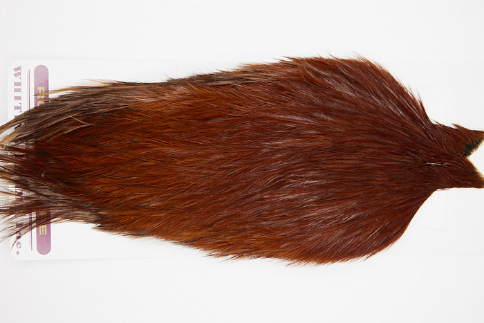 4600 Coq De Leon Dry Fly Hackle None Rooster Cape Brown Ties Size NA