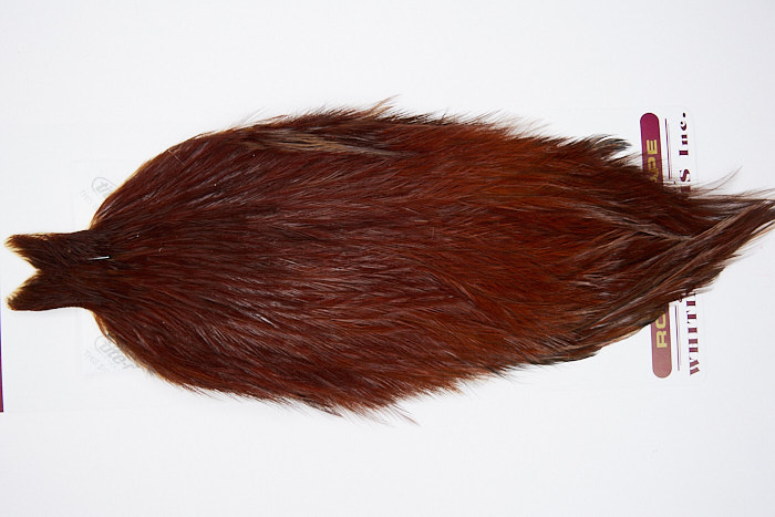 4611 Coq De Leon Dry Fly Hackle None Rooster Cape Brown Ties Size NA