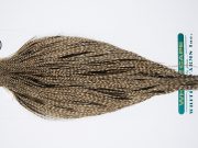 4817 Hebert Dry Fly Hackle Silver Grade Rooster Cape Dun Grizzly Ties Size 8-22