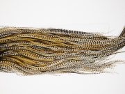 4834 Hebert Dry Fly Hackle Bronze Grade Rooster Saddle Grizzly Variant Ties Size 14-18