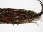 4846 Hebert Dry Fly Hackle Bronze Grade Rooster Saddle Unique Variant Ties Size 14-18