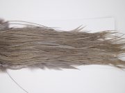4856 Hebert Dry Fly Hackle Bronze Grade Rooster Saddle Medium Grey Dun Ties Size 10-12