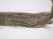 4859 Hebert Dry Fly Hackle Bronze Grade Rooster Saddle Medium Grey Dun Ties Size 12-14