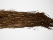 4900 Hebert Dry Fly Hackle Silver Grade Rooster Saddle Dark Brown Dun Ties Size 16-18