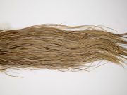 4909 Hebert Dry Fly Hackle Silver Grade Rooster Saddle Medium Brown Dun Ties Size 14-18