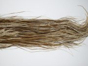 4927 Hebert Dry Fly Hackle Silver Grade Rooster Saddle Dun Grizzly Ties Size 12-18