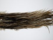 4929 Hebert Dry Fly Hackle Silver Grade Rooster Saddle Dun Grizzly Ties Size 14-16