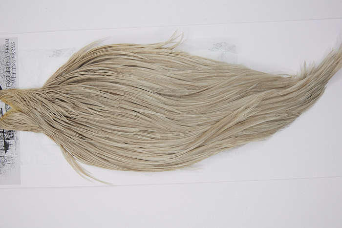 10102 Beaverkill Dry Fly Hackle Rooster Cape Pale Watery Dun Ties Size 8-20